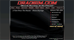 Desktop Screenshot of dragsim.com